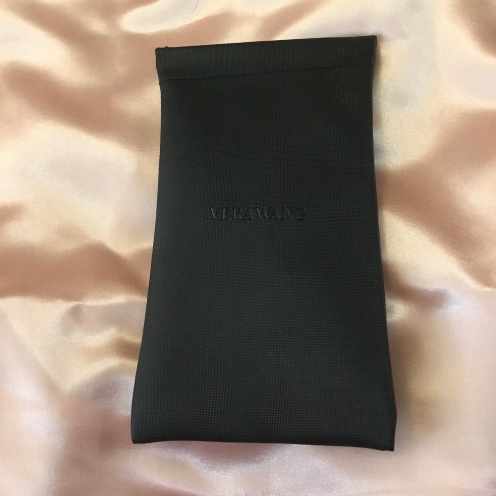 Vera Wang Glasses Case Eyeglasses Pouch Black